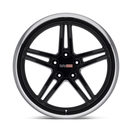 Cray SCORPION Gloss Black W/ Mirror Cut Lip 19x9 +50 5x120.65mm 70.3mm - WheelWiz