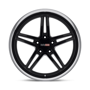 Cray SCORPION Gloss Black W/ Mirror Cut Lip 18x9 +50 5x120.65mm 70.3mm - Wheelwiz