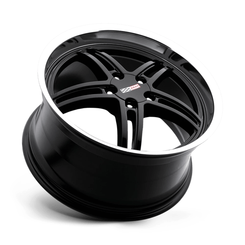 Cray SCORPION Gloss Black W/ Mirror Cut Lip 18x9 +50 5x120.65mm 70.3mm - Wheelwiz