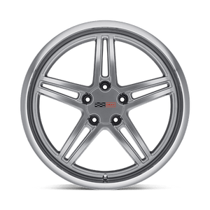 Cray SCORPION Hyper Silver W/ Mirror Cut Lip 18x10.5 +65 5x120.65mm 70.3mm - WheelWiz