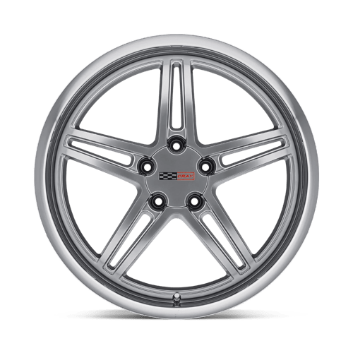 Cray SCORPION Hyper Silver W/ Mirror Cut Lip 19x9 +50 5x120.65mm 70.3mm - WheelWiz