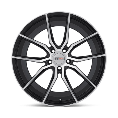 Cray SPIDER Gloss Black W/ Mirror Cut Face 18x9.5 +56 5x120.65mm 70.3mm - WheelWiz