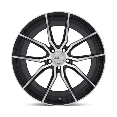 Cray SPIDER Gloss Black W/ Mirror Cut Face 20x9.5 +56 5x120.65mm 70.3mm - Wheelwiz