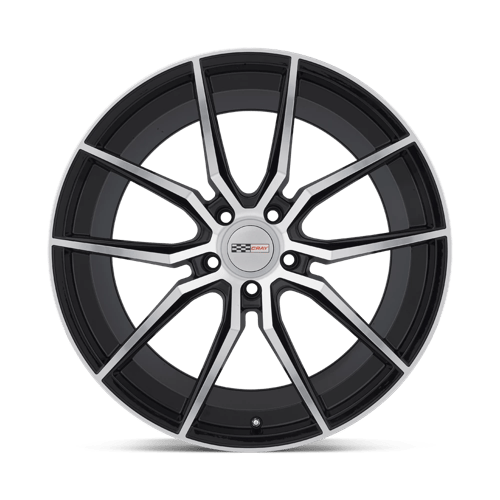 Cray SPIDER Gloss Black W/ Mirror Cut Face 19x11 +76 5x120.65mm 70.3mm - Wheelwiz