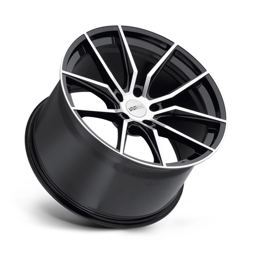 Cray SPIDER Gloss Black W/ Mirror Cut Face 20x9 +38 5x120mm 67.1mm - Wheelwiz