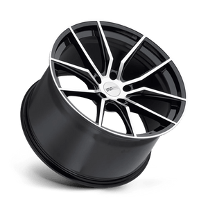 Cray SPIDER Gloss Black W/ Mirror Cut Face 20x12 +41 5x120.65mm 70.3mm - Wheelwiz