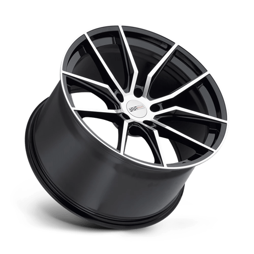 Cray SPIDER Gloss Black W/ Mirror Cut Face 18x9.5 +56 5x120.65mm 70.3mm - WheelWiz