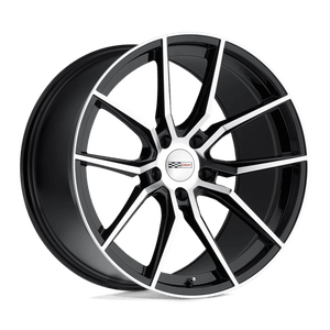 Cray SPIDER Gloss Black W/ Mirror Cut Face 18x9.5 +56 5x120.65mm 70.3mm - WheelWiz