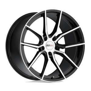 Cray SPIDER Gloss Black W/ Mirror Cut Face 20x9.5 +56 5x120.65mm 70.3mm - Wheelwiz