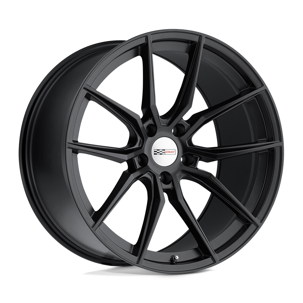 Cray SPIDER Matte Black 20x10.5 +65 5x120.65mm 70.3mm - WheelWiz