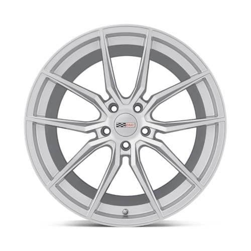 Cray SPIDER Silver W/ Mirror Cut Face 19x9 +50 5x120.65mm 70.3mm - WheelWiz