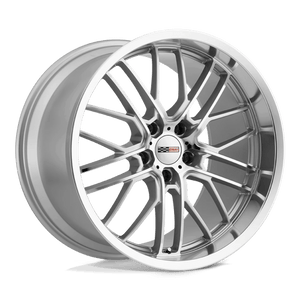 Cray EAGLE Silver W Mirror Cut Face & Lip 18x9 +50 5x120.65mm 70.3mm - Wheelwiz