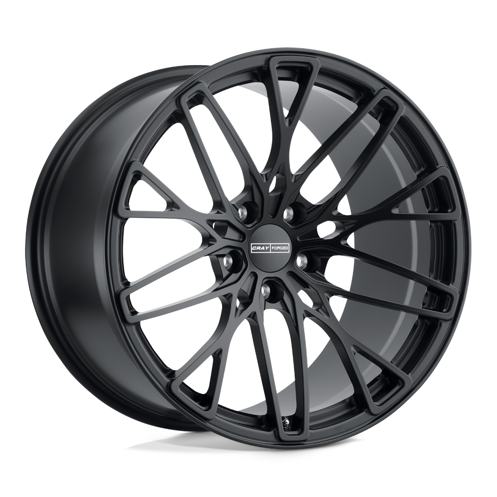 Cray FALCON Matte Black 20x10 +37 5x120.65mm 70.3mm - WheelWiz