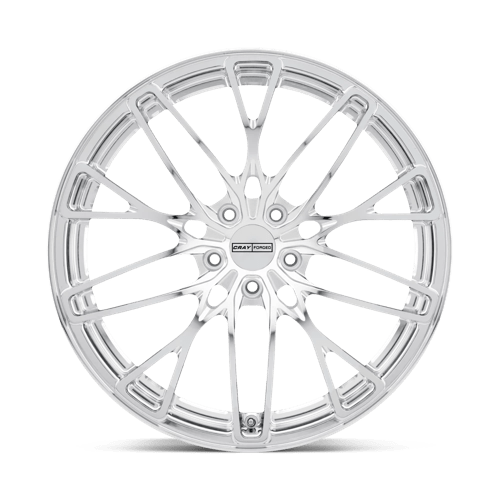 Cray FALCON Full Polish 19x10 +37 5x120.65mm 70.3mm - WheelWiz