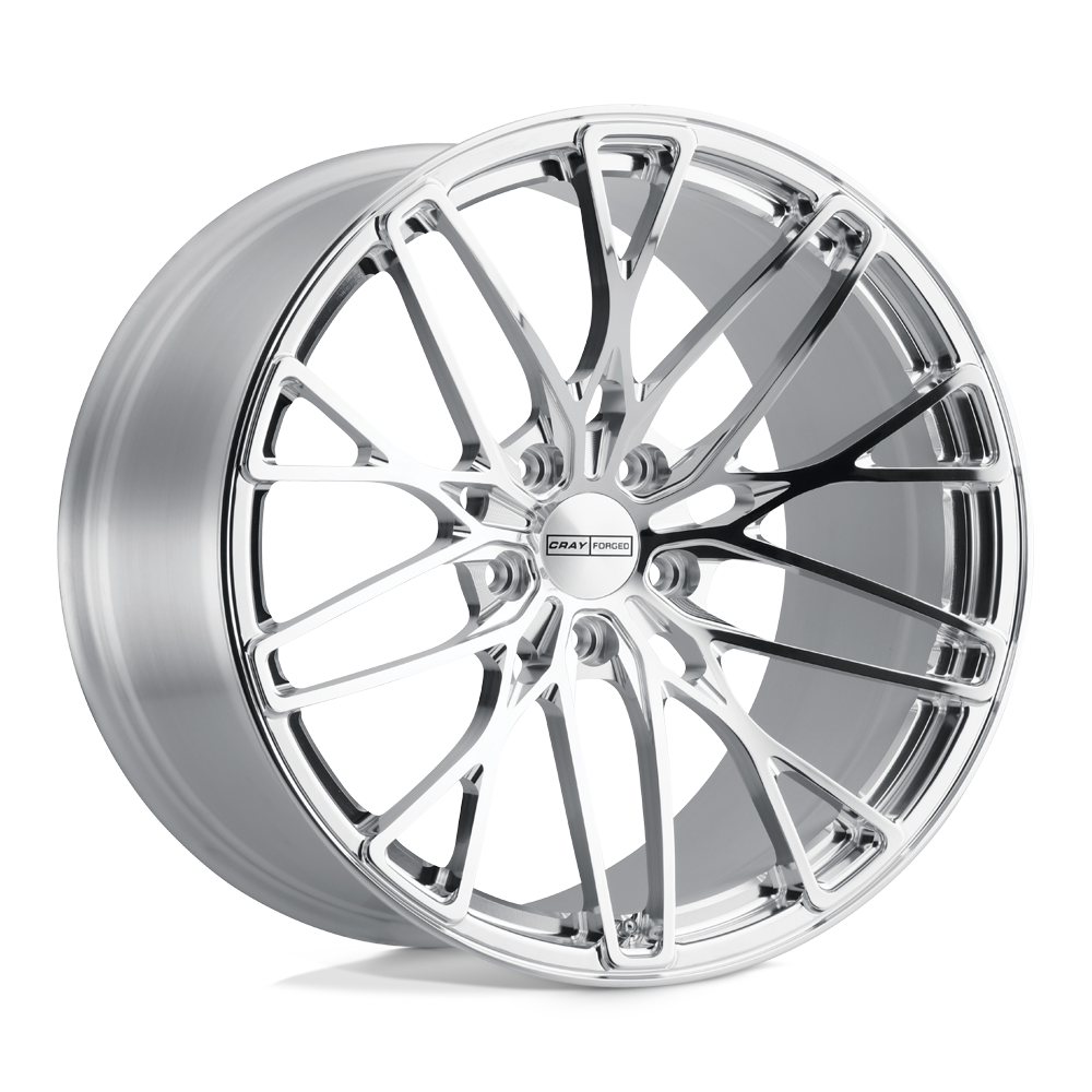 Cray FALCON Full Polish 19x10 +37 5x120.65mm 70.3mm - WheelWiz