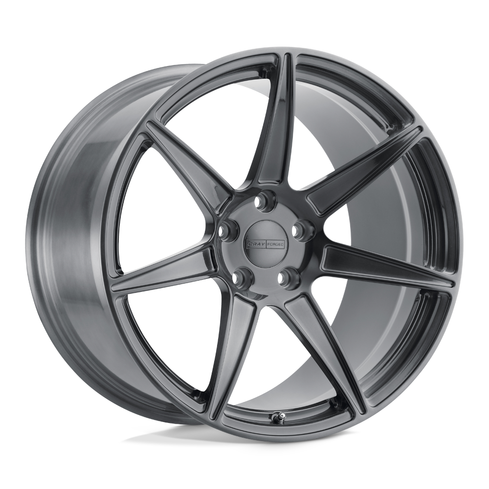 Cray ISURUS Brushed Gunmetal 19x10 +37 5x120.65mm 70.3mm - WheelWiz