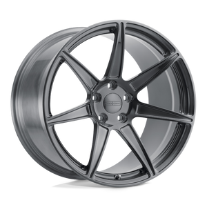 Cray ISURUS Brushed Gunmetal 19x10 +37 5x120.65mm 70.3mm - WheelWiz