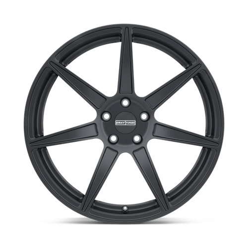 Cray ISURUS Matte Black 20x10 +37 5x120.65mm 70.3mm - Wheelwiz