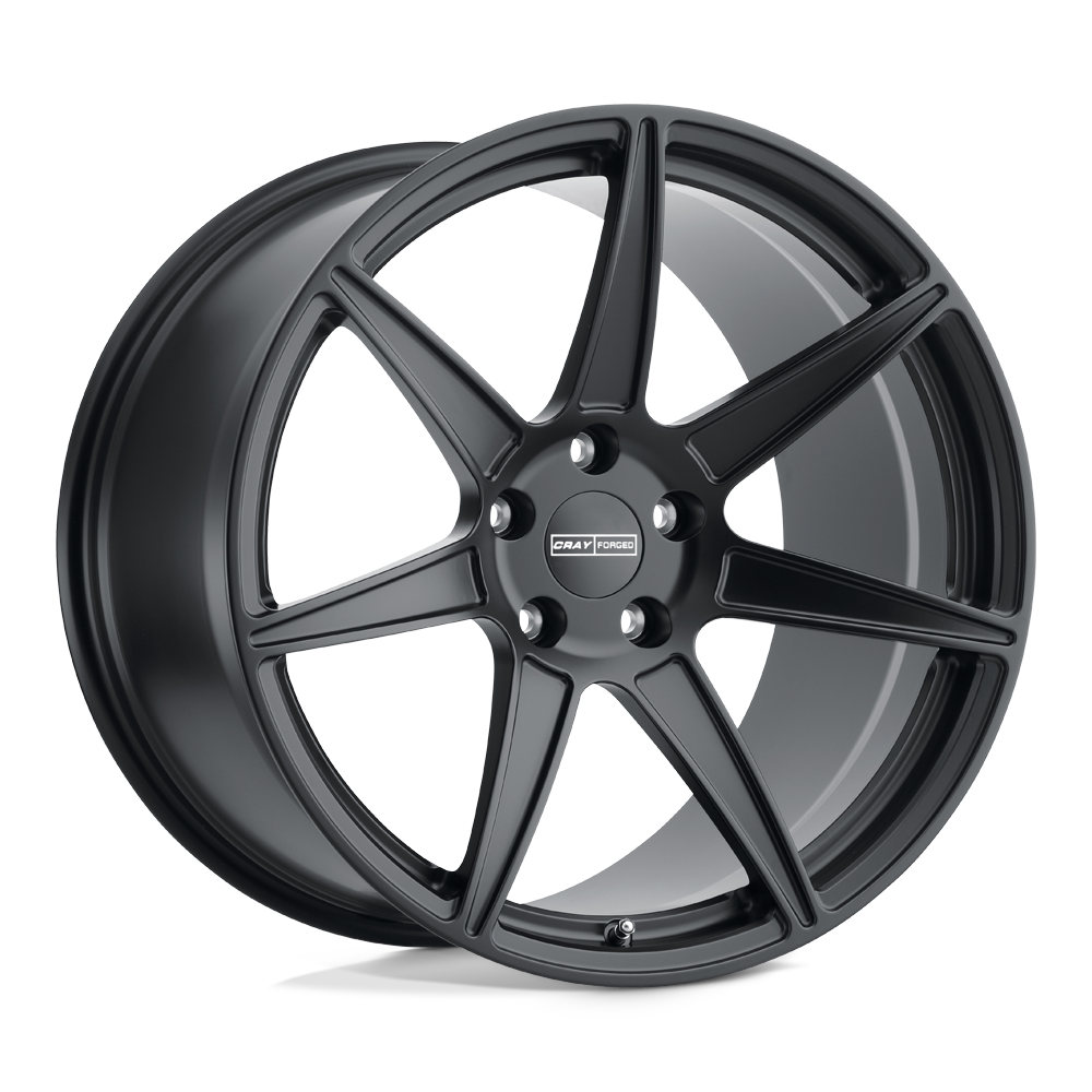 Cray ISURUS Matte Black 19x9.5 +56 5x120.65mm 70.3mm - WheelWiz