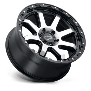 Black Rhino COYOTE Gloss Black W/ Mach Face 18x9 -18 8x170mm 125.1mm - Wheelwiz