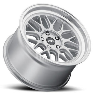 ESR Wheels CR1 Hyper Silver 18x9.5 +22 5x100mm 72.6mm - Wheelwiz