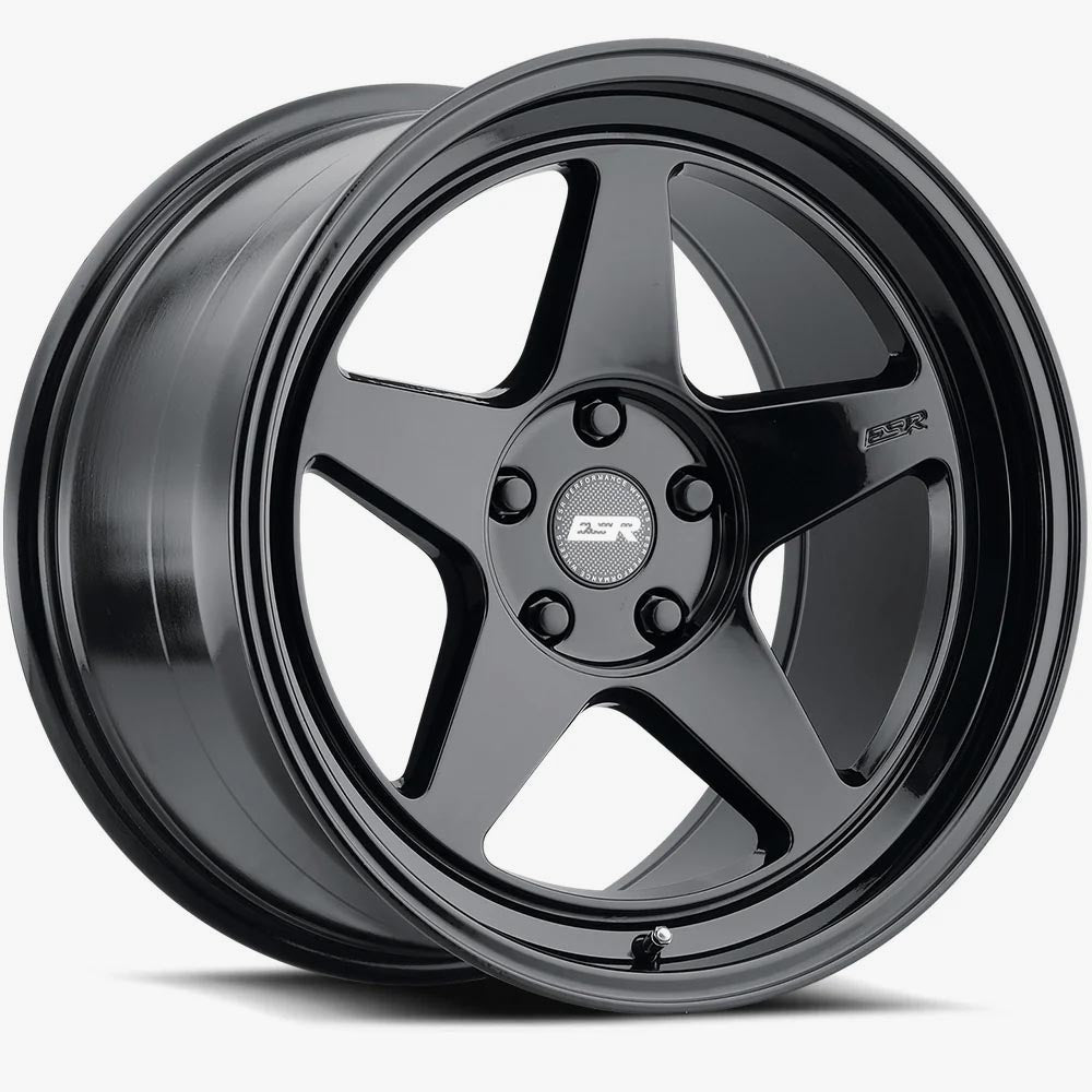 ESR CR5 Gloss Black 19x10 +25 5x120mm 72.6mm - Wheelwiz