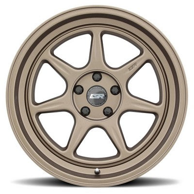 ESR Wheels CR7 MATTE BRONZE 18x10.5 +22 5x114.3mm 72.6mm - Wheelwiz