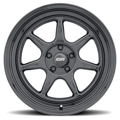 ESR Wheels CR7 GLOSS BLACK 19x11 +25 5x114.3mm 72.6mm - Wheelwiz