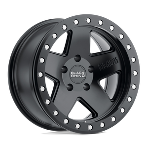 Black Rhino CRAWLER Matte Black 17x9.5 +12 6x120mm 67.1mm - WheelWiz