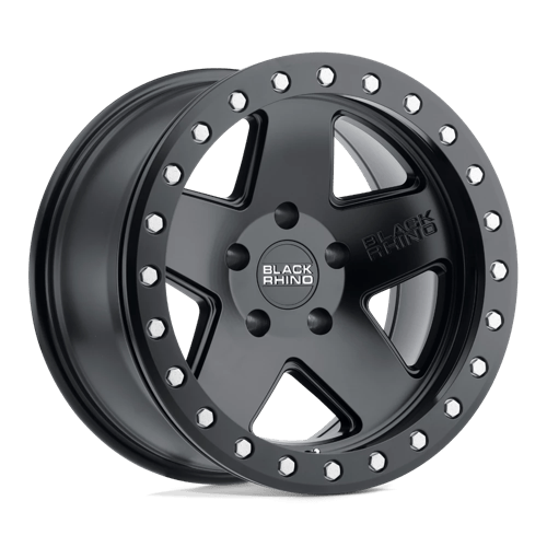 Black Rhino CRAWLER Matte Black 20x9.5 +12 6x135mm 87.1mm - Wheelwiz
