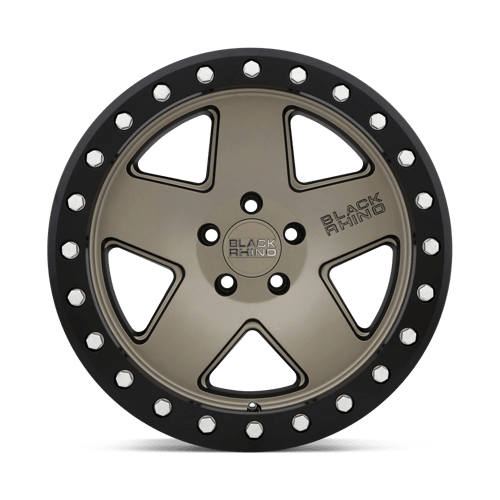Black Rhino CRAWLER Matte Bronze W/ Black Ring 20x9.5 0 5x139.7mm 78.1mm - Wheelwiz