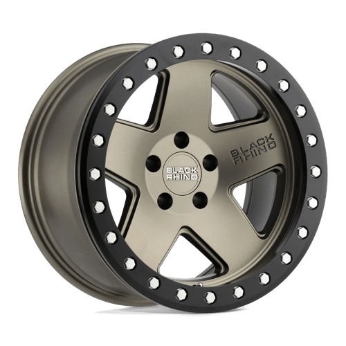 Black Rhino CRAWLER Matte Bronze W/ Black Ring 18x9.5 0 5x139.7mm 78.1mm - Wheelwiz