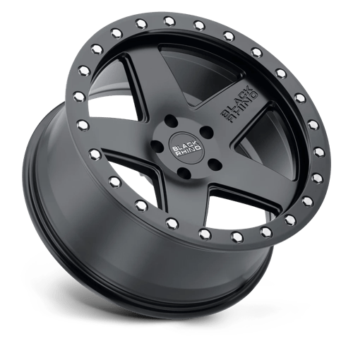 Black Rhino CRAWLER Matte Black 17x9.5 0 5x139.7mm 78.1mm - Wheelwiz