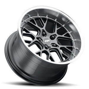 ESR Wheels CS11 Graphite/machine Lip 18x9.5 +15 5x114.3mm 72.6mm - Wheelwiz