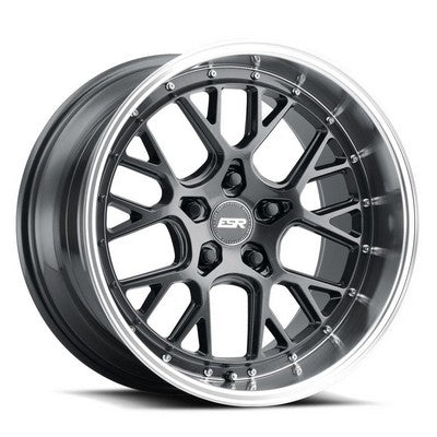ESR Wheels CS11 Graphite/machine Lip 18x9.5 +22 5x120mm 72.6mm - Wheelwiz