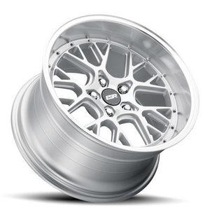 ESR Wheels CS11 HYPER SILVER MACHINE LIP 18x8.5 +35 5x112mm 66.6mm