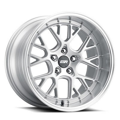 ESR Wheels CS11 HYPER SILVER MACHINE LIP 19x8.5 +30 5x112mm 66.6mm - Wheelwiz