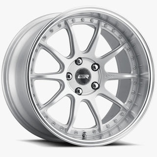 ESR Wheels CS12 Hyper Silver / Machined Lip 19x9.5 +22 5x112mm 66.6mm