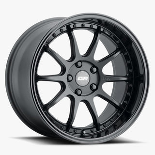 ESR Wheels CS12 Matte Black / Gloss Black 19x9.5 +22 5x120.6mm 72.6mm