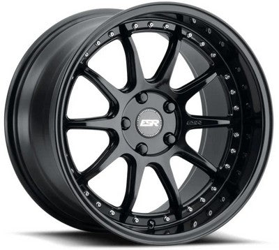 ESR Wheels CS12 GLOSS BLACK 18x8.5 +35 5x112mm 66.6mm