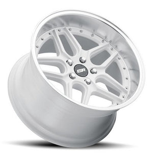 ESR Wheels CS15 GLOSS WHITE MACHINE LIP 19x9.5 +22 5x114.3mm 72.6mm