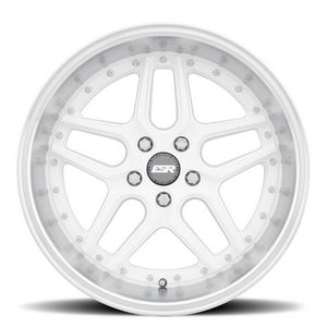 ESR Wheels CS15 GLOSS WHITE MACHINE LIP 19x9.5 +22 5x114.3mm 72.6mm