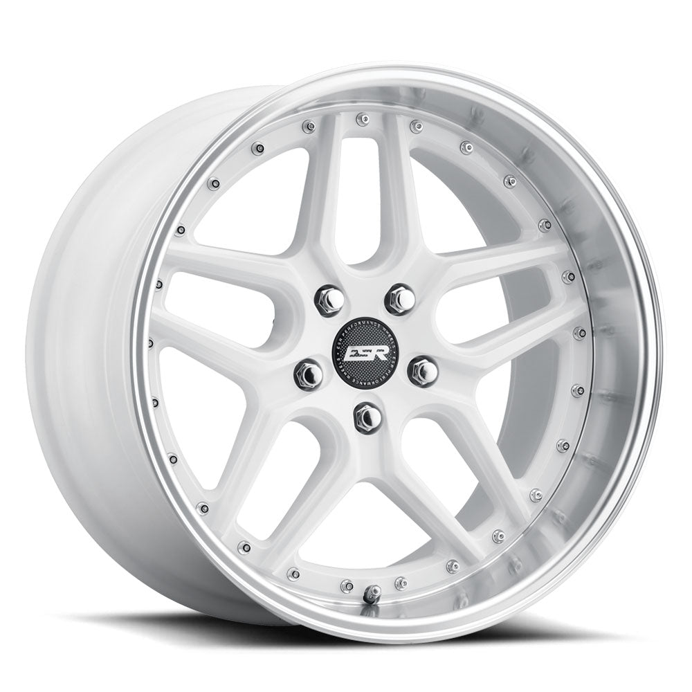 ESR Wheels CS15.2 GLOSS WHITE MACHINE LIP 19x9.5 +35 5x112mm 66.6mm