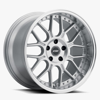 ESR Wheels CS18 Hyper Silver / Machined Lip 18x9.5 +35 5x108mm 72.6mm