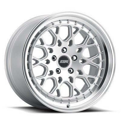 ESR Wheels  Titanium Silver Machine Lip 19x8.5  mm 99mm - Wheelwiz