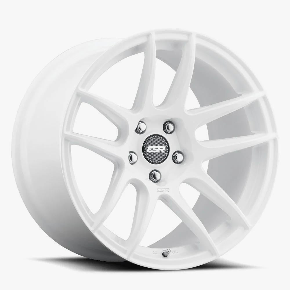 ESR CS8 Gloss White 18x10.5 +30 5x120mm 72.6mm - Wheelwiz