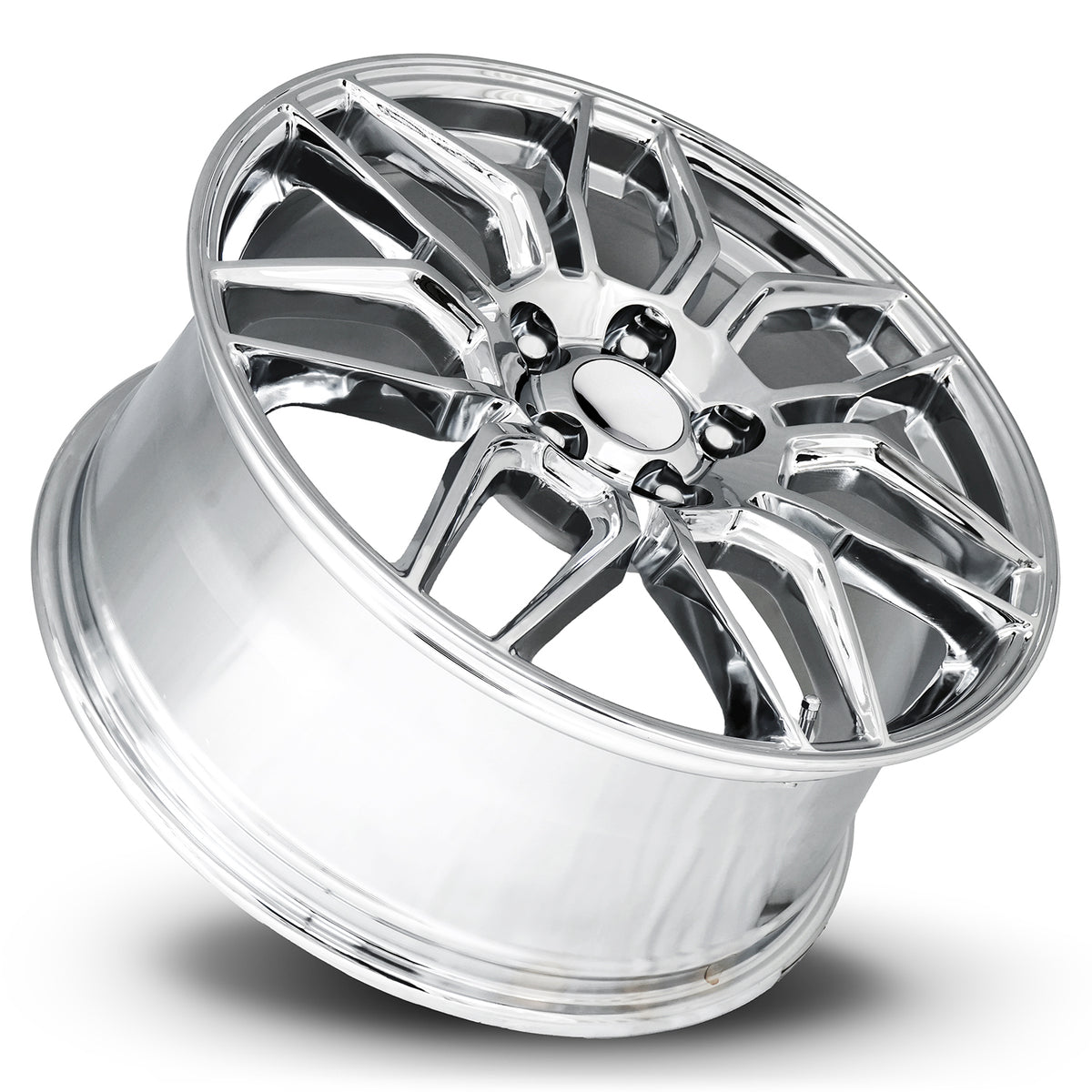 Factory Reproductions FR 401 Chrome 19x8.5 +56 5x120.65mm 70.3mm