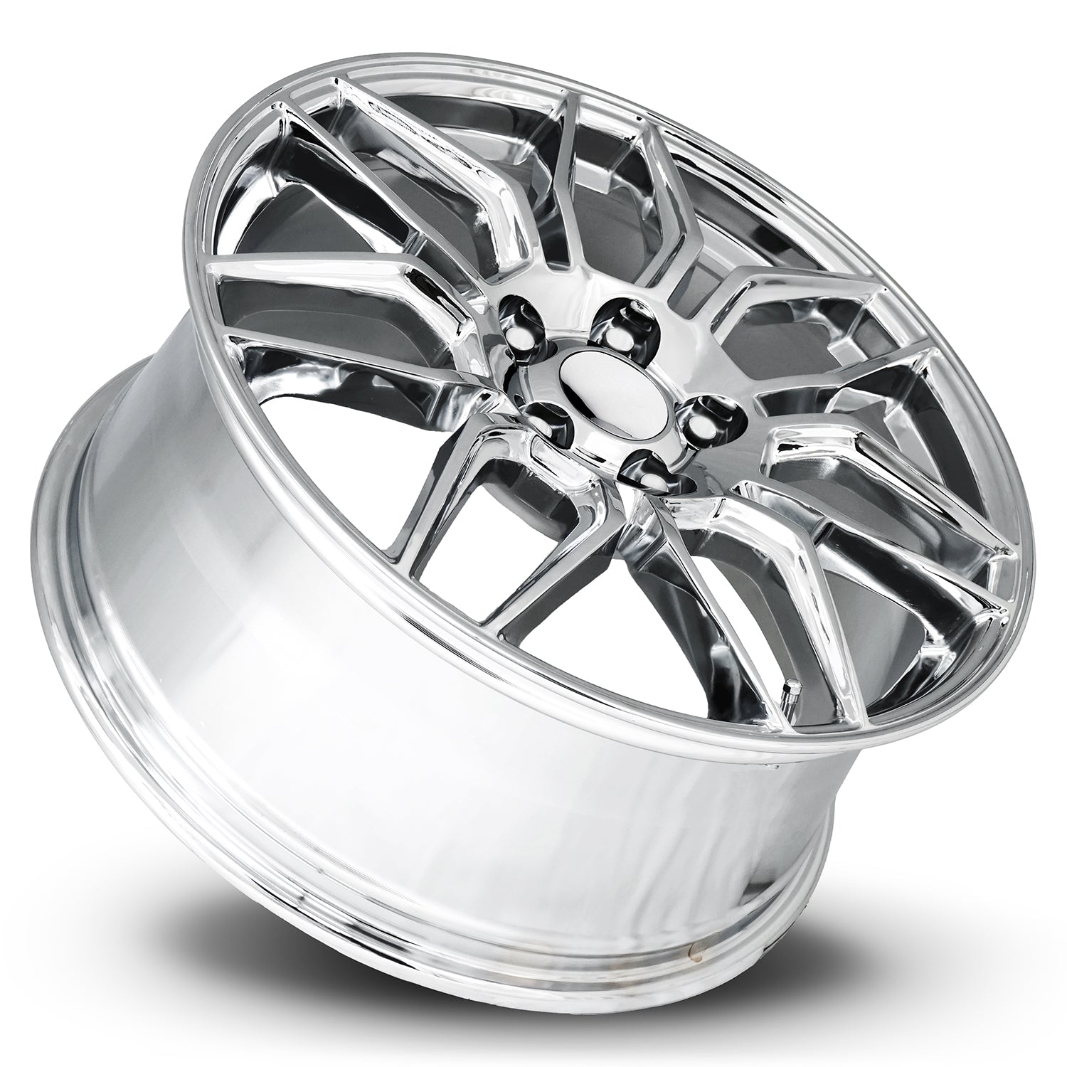 Factory Reproductions FR 401 Chrome 19x8.5 +56 5x120.65mm 70.3mm