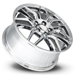 Factory Reproductions FR 401 Chrome 19x8.5 +56 5x120.65mm 70.3mm
