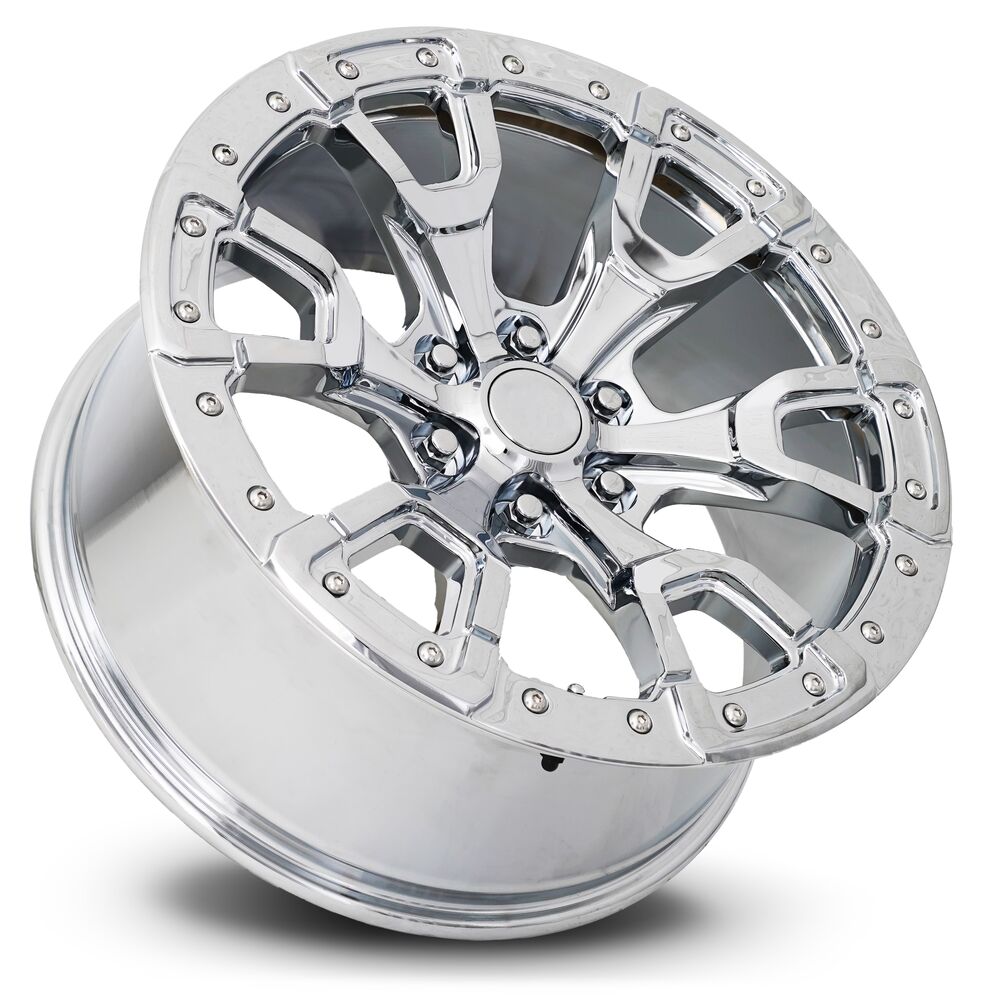 Factory Reproductions FR 99 Chrome 20x9 +20 6x139.7mm 93.1mm